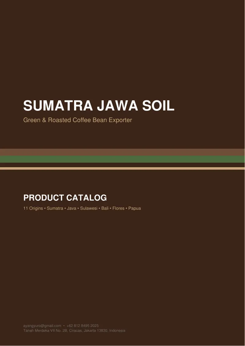 Katalog Produk Sumatra Jawa Soil